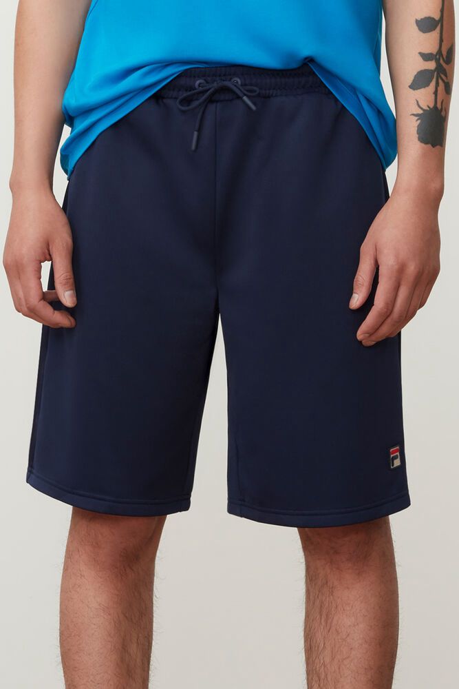 Fila Dominico Shorts Navy - Mens - 51694LEVI